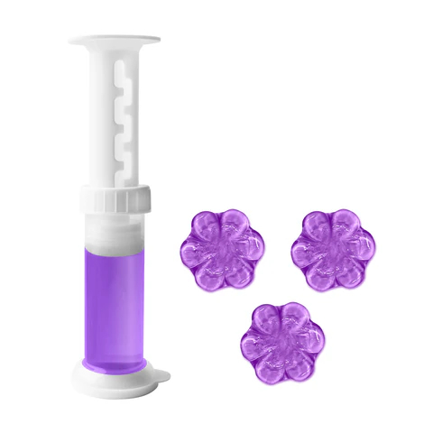 Диски гелевые для унитаза LAIMA ″Лаванда″, 8 штук Диски гелевые для унитаза LAIMA ″Лаванда″, 8 штук