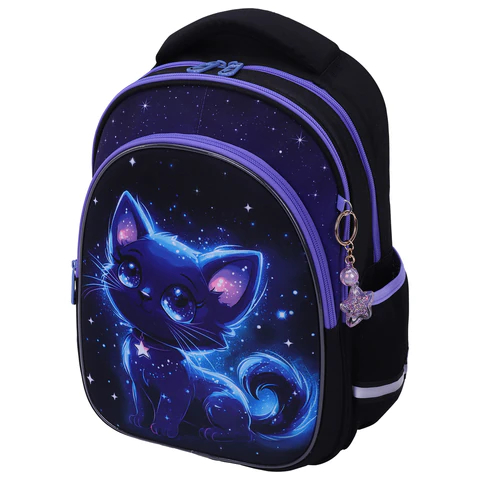 Рюкзак ″Glowing kitten″ BRAUBERG OPTIMA Рюкзак ″Glowing kitten″ BRAUBERG OPTIMA