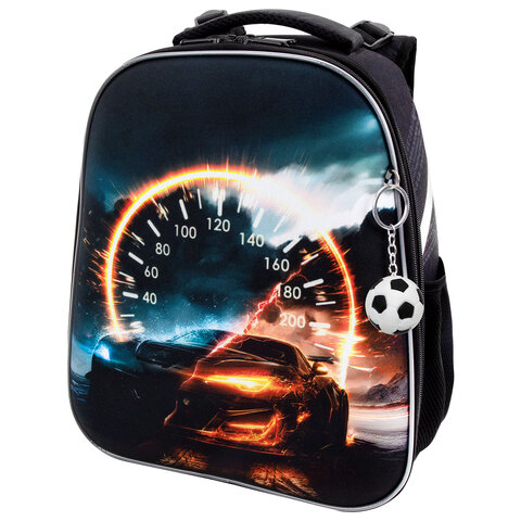 Ранец BRAUBERG UP, 2 отделения, с брелоком, ″Speedometer″ Ранец BRAUBERG UP, 2 отделения, с брелоком, ″Speedometer″