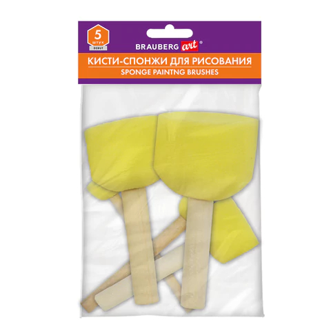 Кисть-спонж для рисования BRAUBERG ART DEBUT Кисть-спонж для рисования BRAUBERG ART DEBUT
