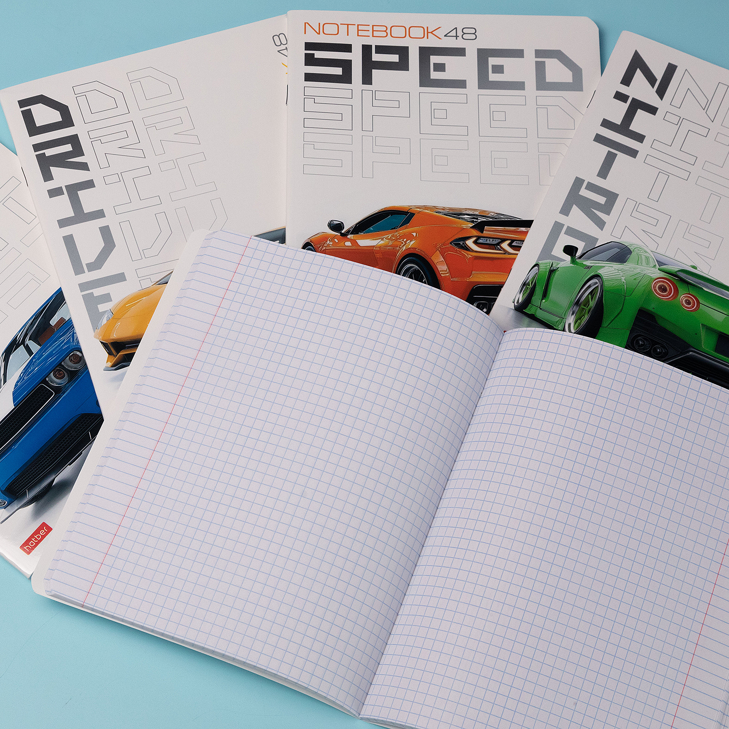 Тетради «Машины улиц» от Hatber: настоящий цвет скорости! Тетради «Машины улиц» от Hatber: настоящий цвет скорости!