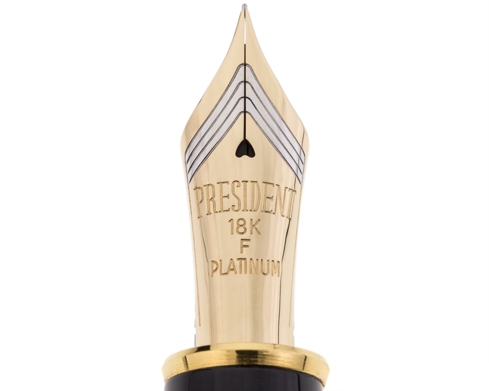 Pen moscow. Platinum President Demonstrator Gold PTB-28000.