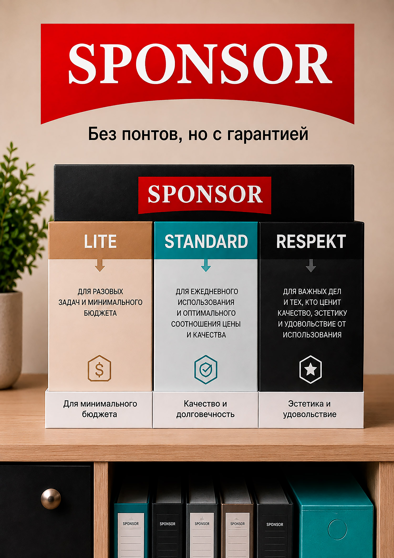 SPONSOR — система выбора для покупателей и партнёров