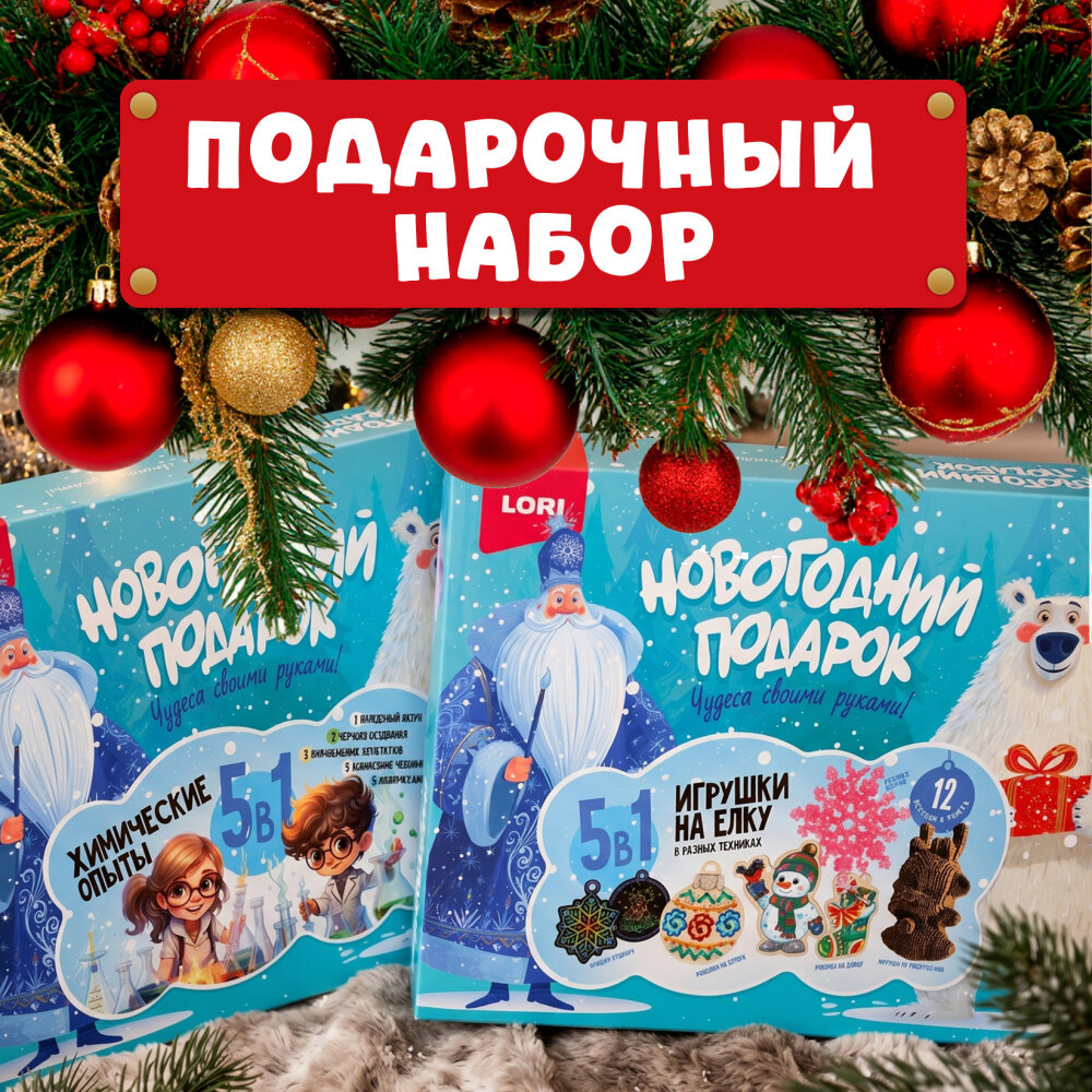Подарочный набор ″Новогодний подарок 5в1″