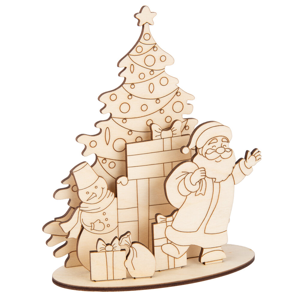 Эксклюзивные деревянные заготовки Mr.Carving к Новому году