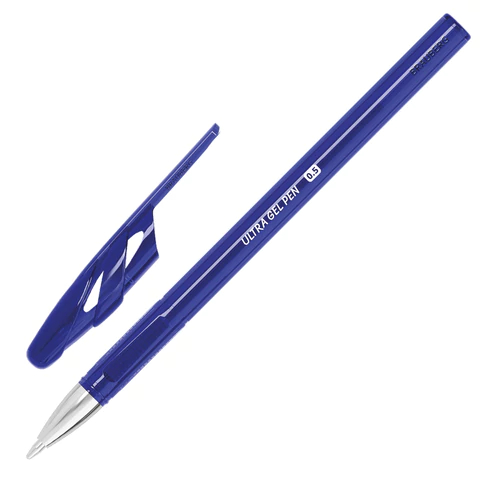 Ручка гелевая BRAUBERG ″ULTRA GEL″, синяя Ручка гелевая BRAUBERG ″ULTRA GEL″, синяя
