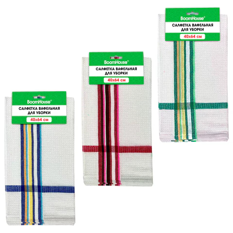 Салфетка вафельная BOOMHOUSE Салфетка вафельная BOOMHOUSE