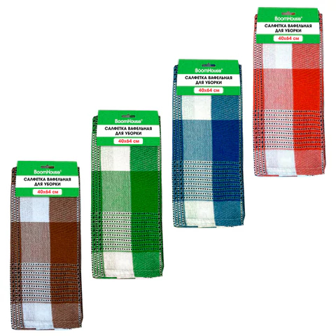 Салфетка вафельная BOOMHOUSE Салфетка вафельная BOOMHOUSE