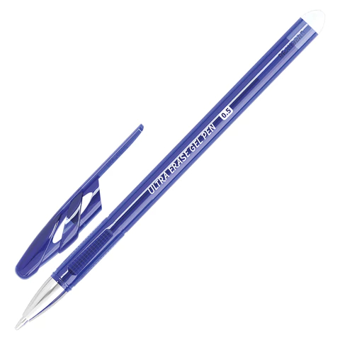 Ручка стираемая гелевая BRAUBERG ″ULTRA ERASE″, синяя Ручка стираемая гелевая BRAUBERG ″ULTRA ERASE″, синяя